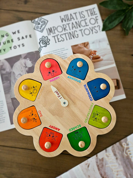 Kids Emotional Intelligence Puzzle – Feelings & Coping Strategies Toy