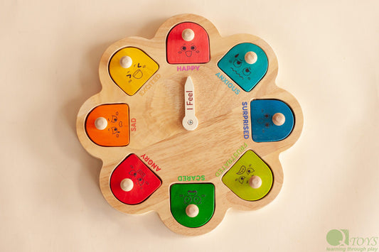 Kids Emotional Intelligence Puzzle – Feelings & Coping Strategies Toy